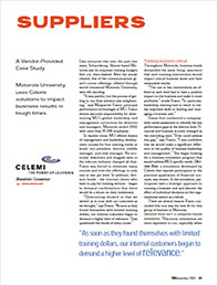 Multi-Product Case Study from Celemi