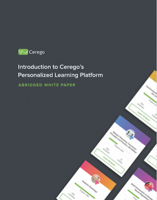 Introduction to Cerego's Personalized Learning Platform