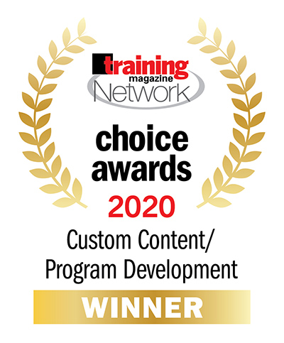 Results Training Group wins Training Magazine Network Choice Award