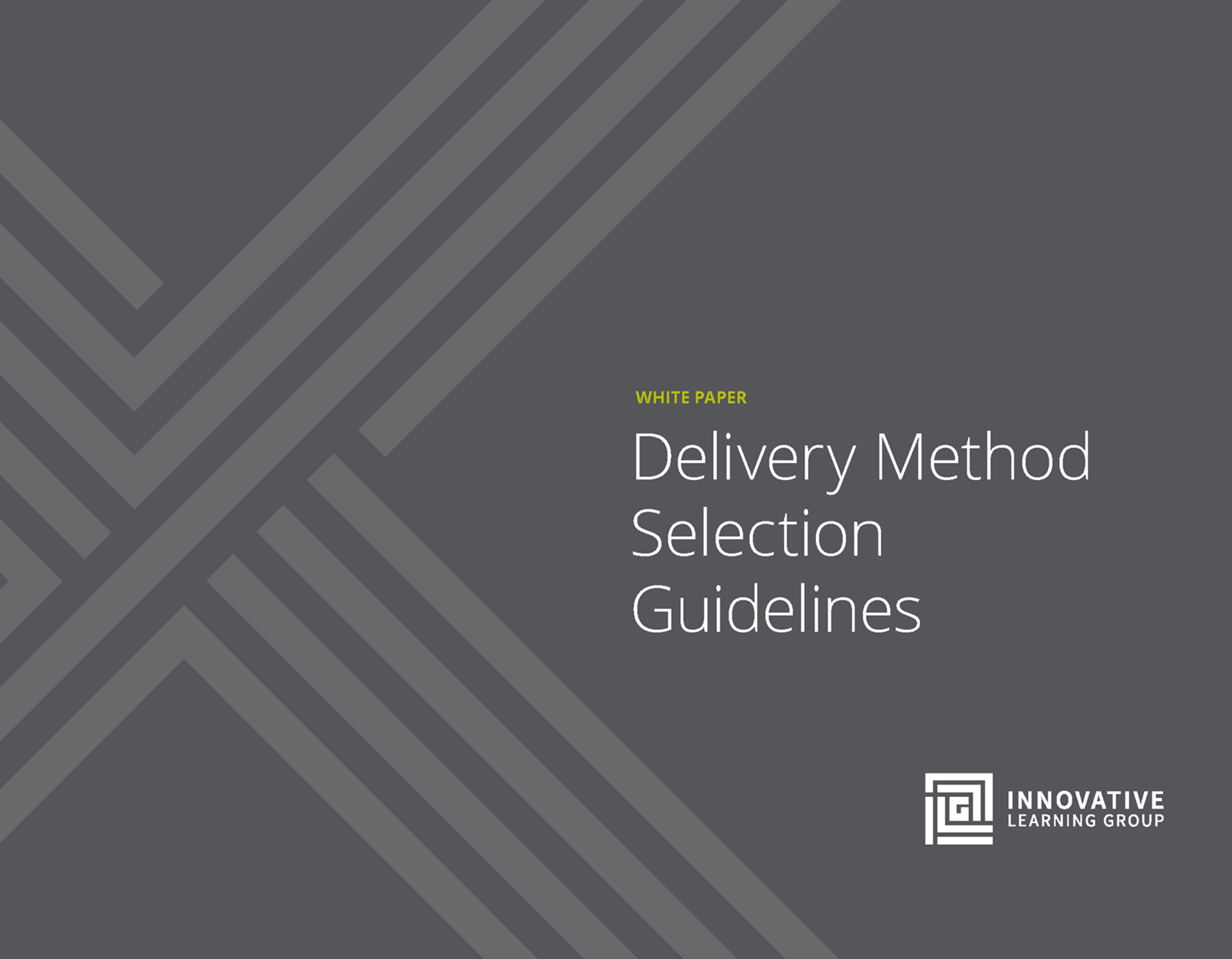 Delivery Method Selection Guidelines