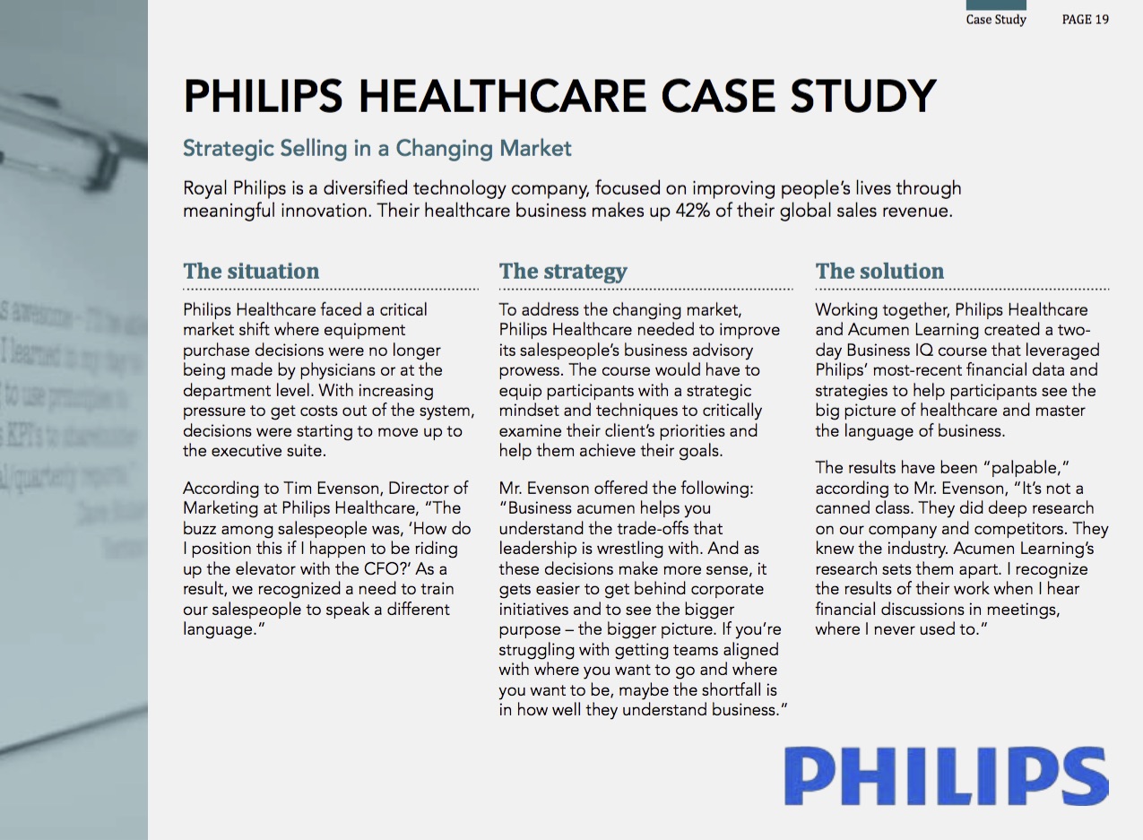 Phillips Case Study